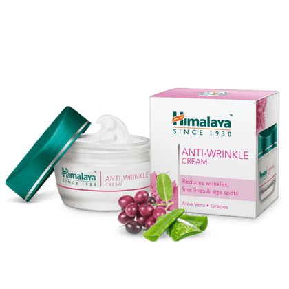 Himalaya Herbals Anti-Wrinkle Cream, 50 gm