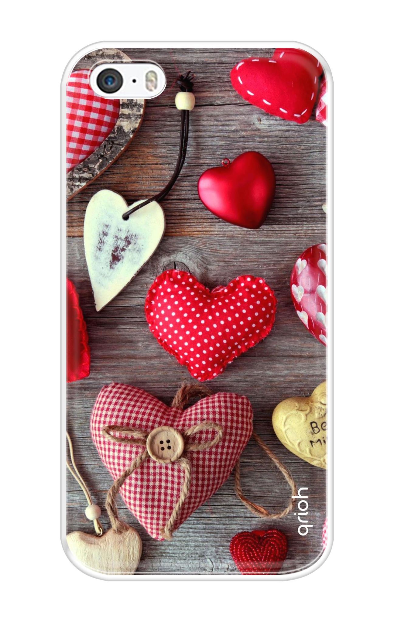 Valentine Hearts Soft Cover for iPhone 5s
