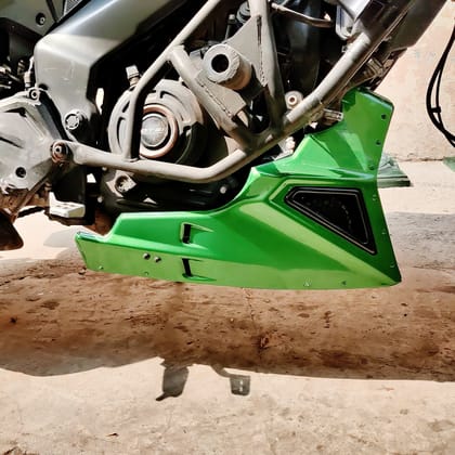 Underbelly for Bajaj Dominar-Green