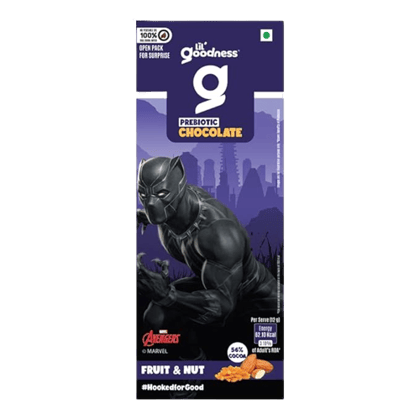 Lil'Goodness Fruit And Nut Dark Chocolates | Black Panther