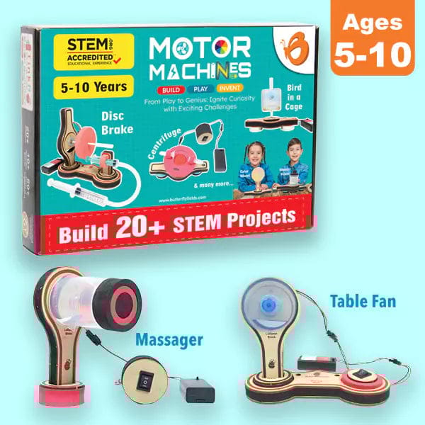 20-in-1 My First Science Kit, Motor Machines | 5-10 yrs T