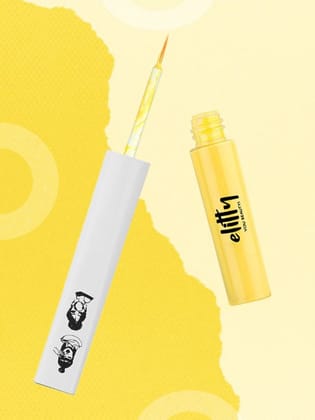 Elitty Pop Eyeliner, Long Lasting, Smudge Proof, Honeycomb ( Yellow- Matte), 4ml