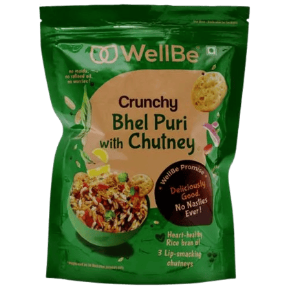 WellBe Crunchy Bhel Puri With Chutney