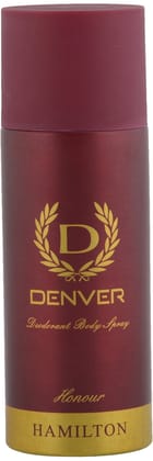 Denver Deodorant Body Spray Honour Hamilton 165Ml