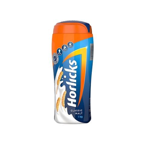 Horlicks Health & Nutrition Drink - Classic Malt, 1 kg Jar