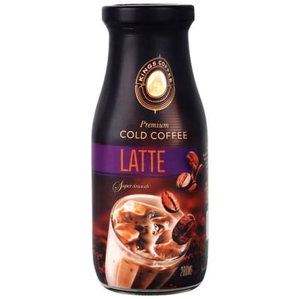 Kings Coffee Premium Cold Coffee - Latte 280 ml