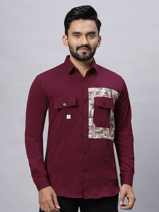 Men Relaxed Opaque Casual Shirt