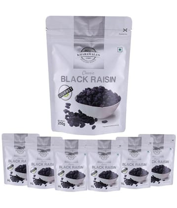 Kharawala''s Afghan Classic Black Raisin with Seed Pack of 7 (250 gms each)