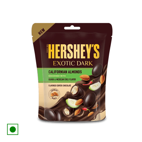 Hershey's Exotic Dark Almond Guava Chili Chocolate, 30 gm Pouch