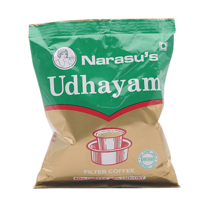 Narasus Coffee - Udhayam, Blend of Coffee & Chicory, 100 g Pouch