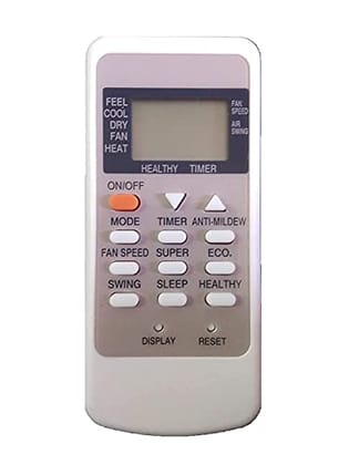 Ehop AC Remote Compatible for Whirlpool Air Conditioner VE-135 (Please Match The Image with Your Existing Remote Before Placing The Order Before)