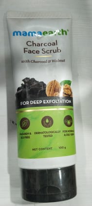 Mama earth Charcoal Face scrub facewash 