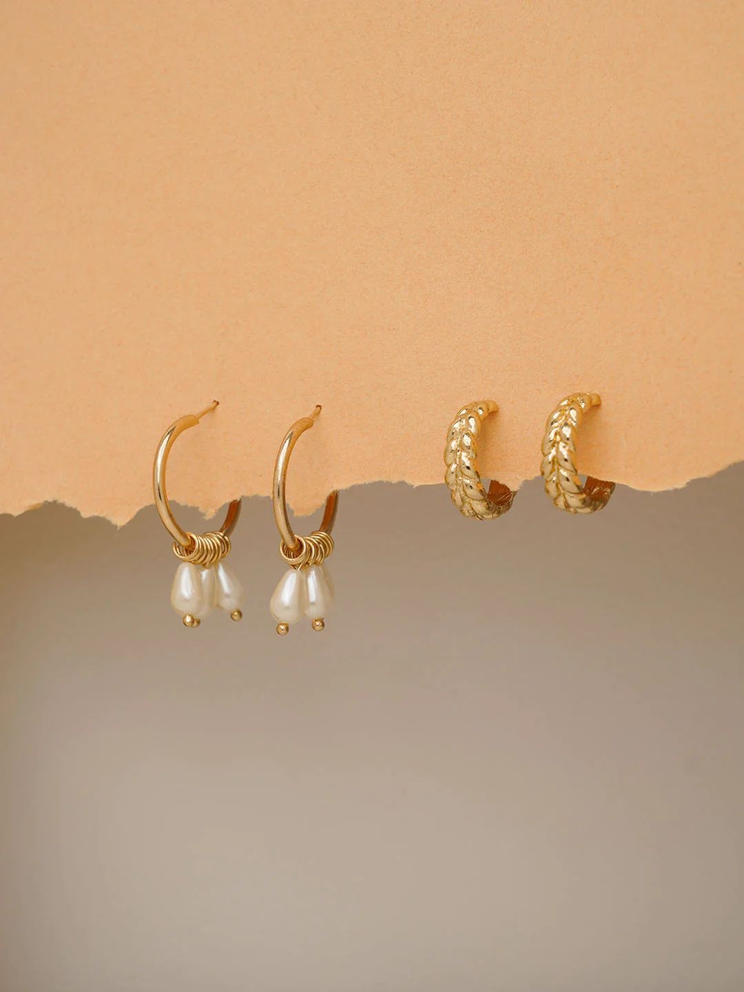 2 Pairs Fusion Earrings