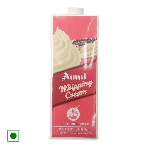 Amul Whipping Cream, 1 L Tetrapack