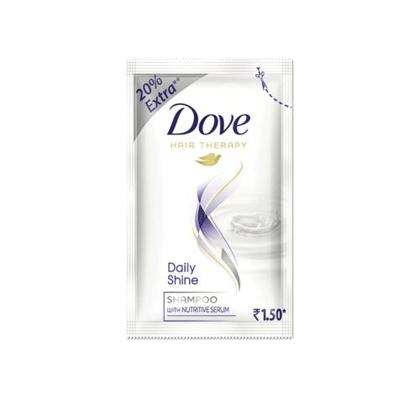 Dove Hair Shampoo Daily Shine Rs.2/-