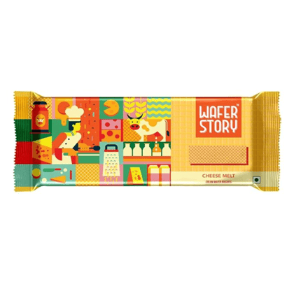 Wafer Story Creamy Cheese Melt Wafer - Cheese Flavour
