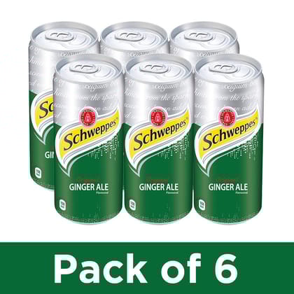 Schweppes Ginger Ale - Pack of 6 300ML