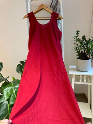 Cotton Inner - Red-Red / cotton / S