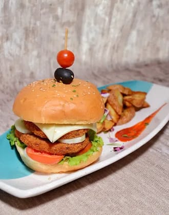 Spring Vegetable Burger