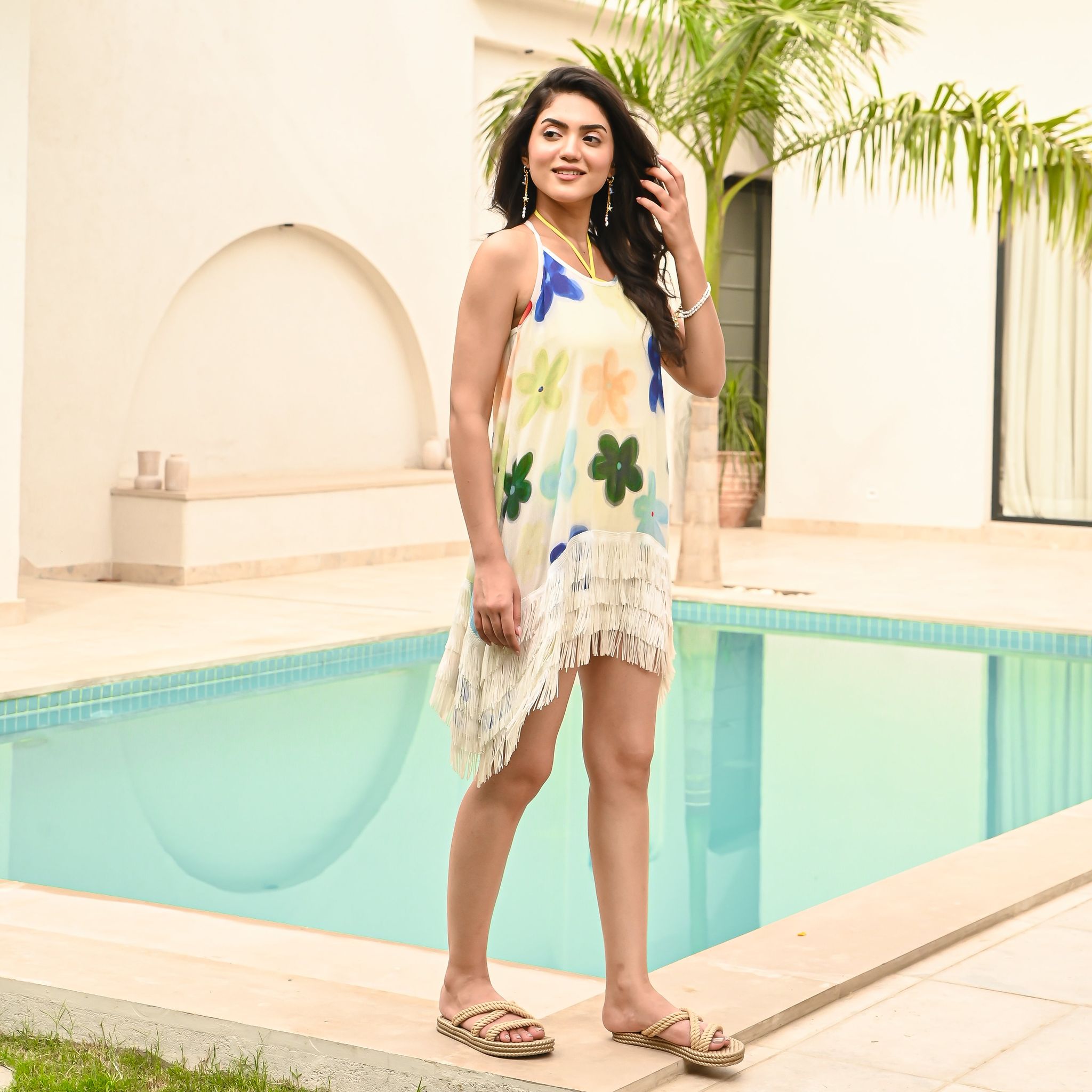 Truffle Tropics Dress-XS