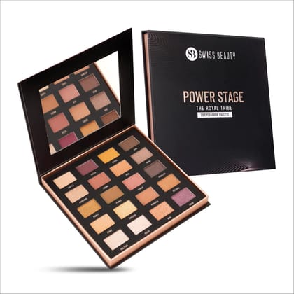 Swiss Beauty Power Stage Eyeshadow Palette with 20 pigmented shades-Shade No. 2 — ROYAL TRIBE