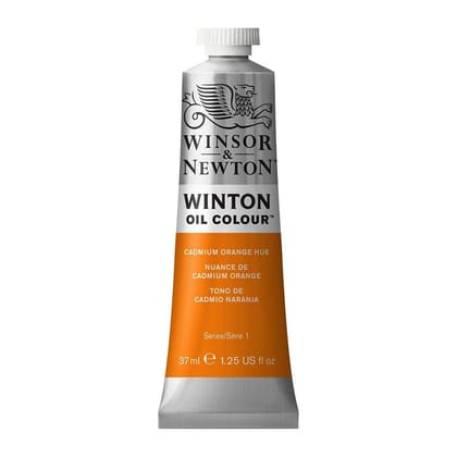 Winsor & Newton Winton Oil Colour 37Ml (Choose Colour)-CADMIUM ORANGE