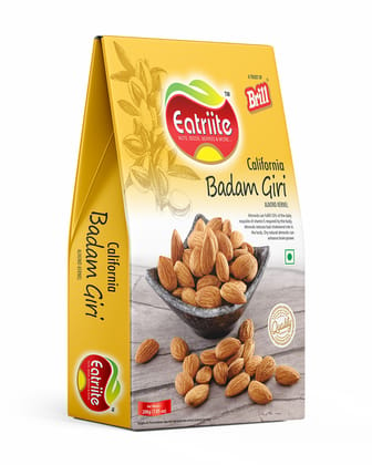 Eatriite California Badam Giri (Plain Almond Kernel Almonds, 200 gm