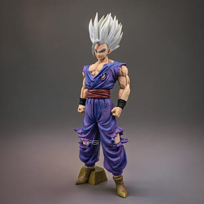 Beast Gohan Action Figure With Stand (28 Cm Height) - Dragon Ball Z