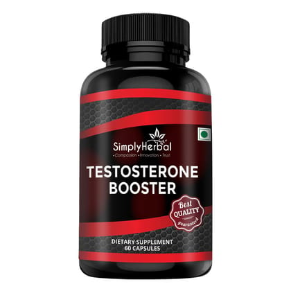 Simply Herbal Testosterone Booster Capsule (60 Veg Capsules)