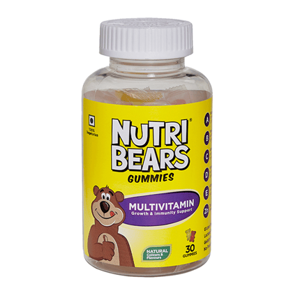 Nutribears Multivitamin Gummies For Kids, 30 Pcs
