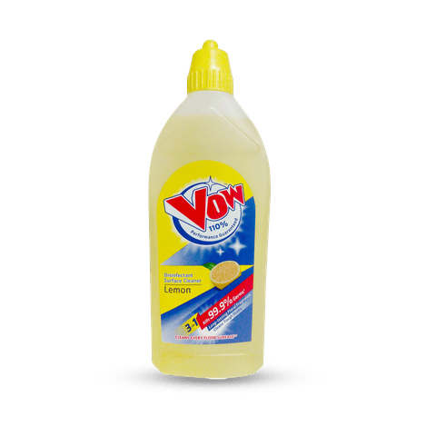 Vow Disinfectant Surface Cleaner - Lemon, 500 ml Bottle