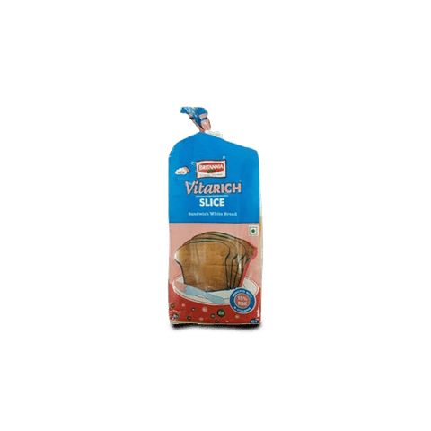 Britannia Vitamin Enriched Sandwich Bread, 350 gm Pouch
