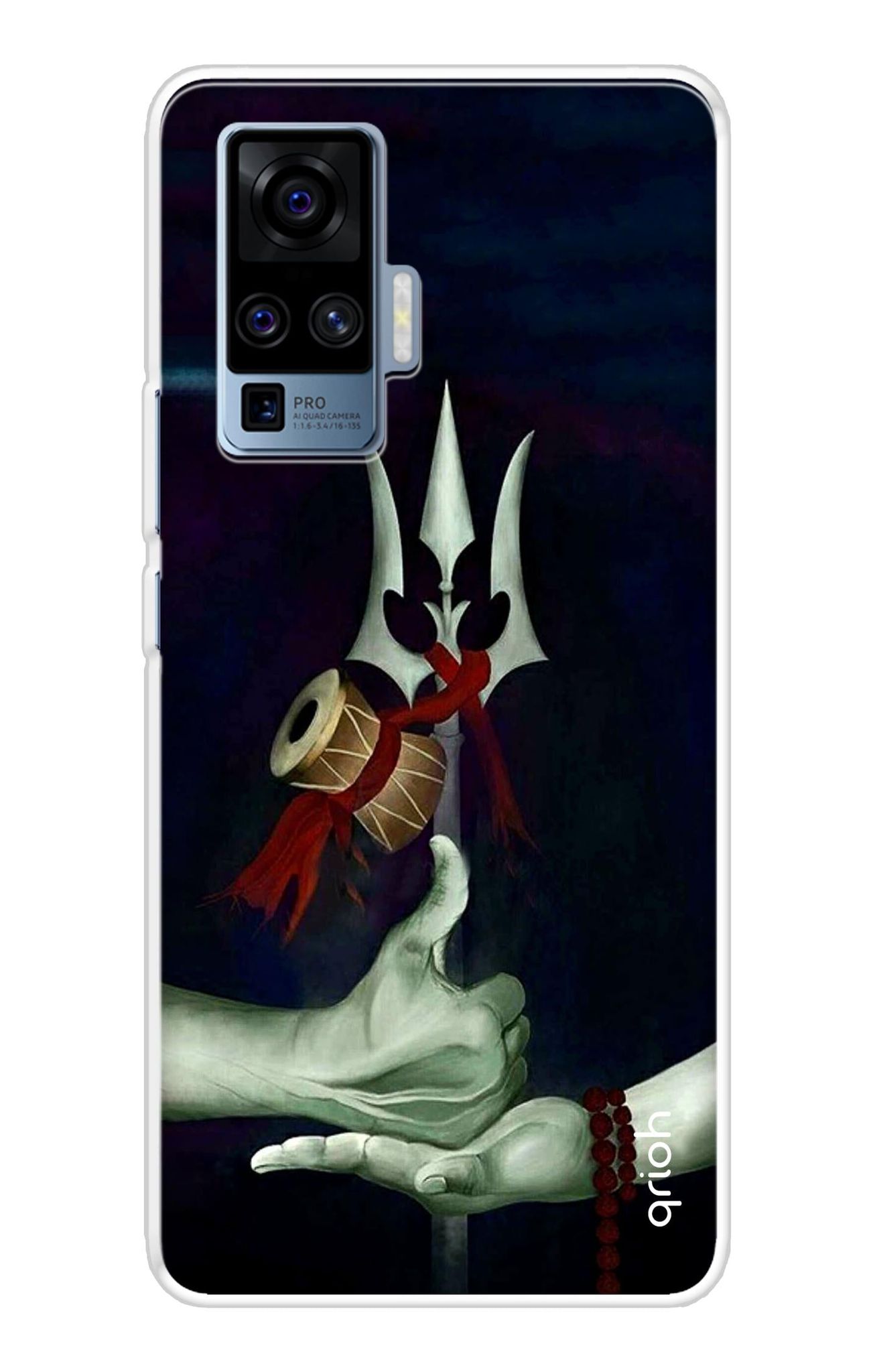 Shiva Mudra Soft Cover For Vivo X50 Pro