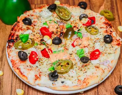 Very Veggie Pizza Pizza