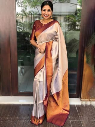 Woven Design Zari Saree