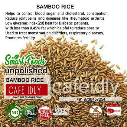 Bamboo Seed Rice(Moongil Arisi), 1 Kg
