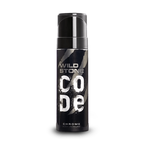 Wild Stone Body Spray Perfume Chrome, 120 ml Can