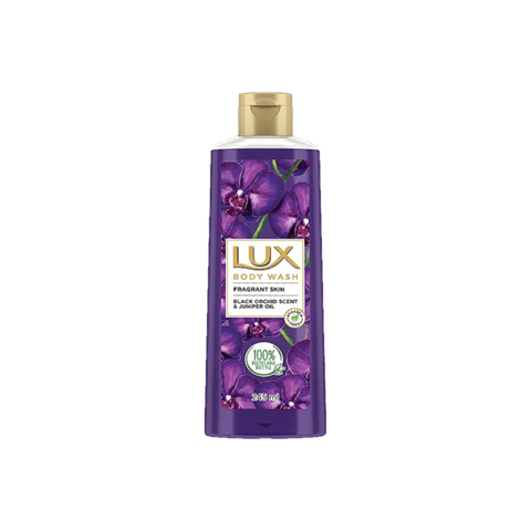 Lux Black Orchid & Juniper Oil Fragrant skin Bodywash, 245 ml Bottle