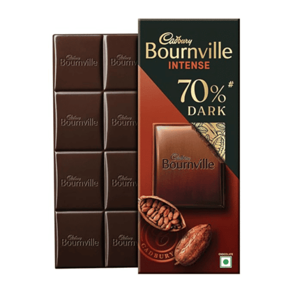 Cadbury Bournville Rich Cocoa Intense 70% Dark Chocolate Bar