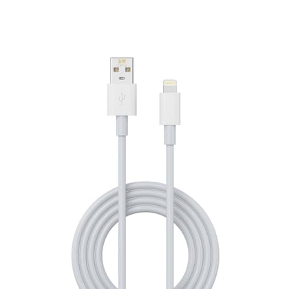 Walta Elite MFi Certified USB to iPhone  Charging Cable (White, 1 meter)