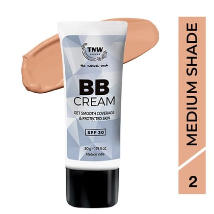 BB Cream - With SPF 30 (Ayurvedic & Paraben-Free) 2-medium-shade
