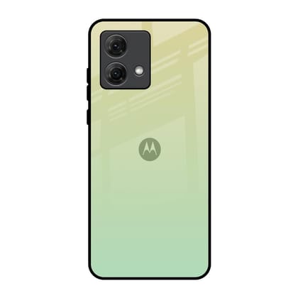 Mint Green Gradient Glass Case for Motorola G84 5G