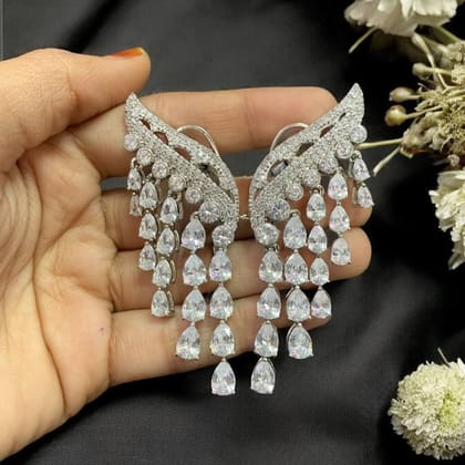 Ad Olivia Earrings-Silver