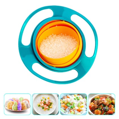 0617B Rotating Baby Bowl Used For Serving Food To Kids And Toddlers Etc