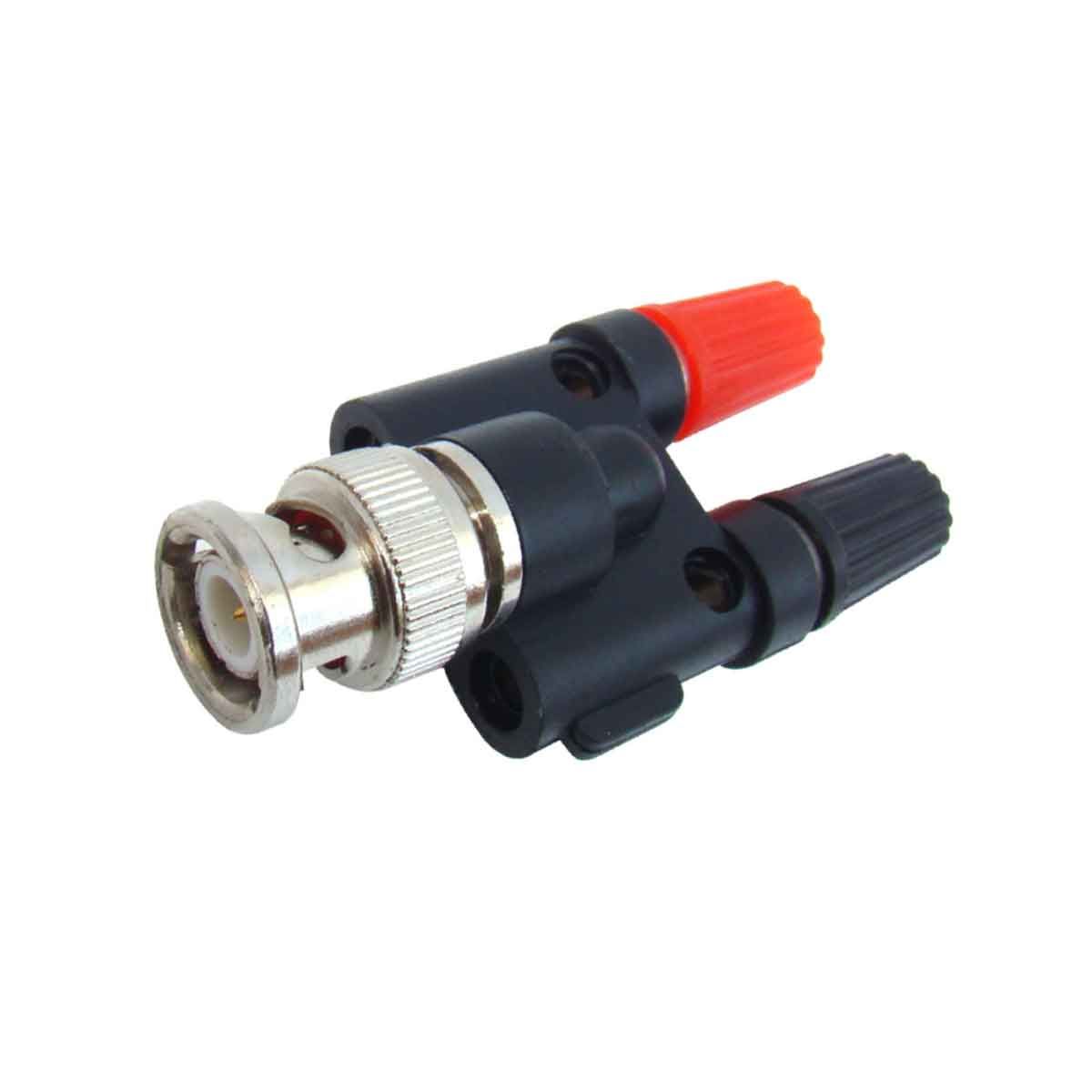 MX-1437 BNC PLUG TO DOUBLE MX BINDING POST TERMINAL