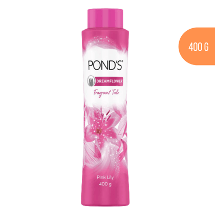 Ponds Dreamflower Fragrant Talcum Powder Pink Lily 400G