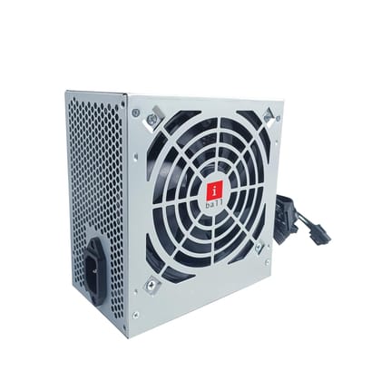 iBall Marathon Power 300 Computer Power Supply, 3*SATA + 2*IDE Connector, 8-pin AUX, 12cm Cooling Fan