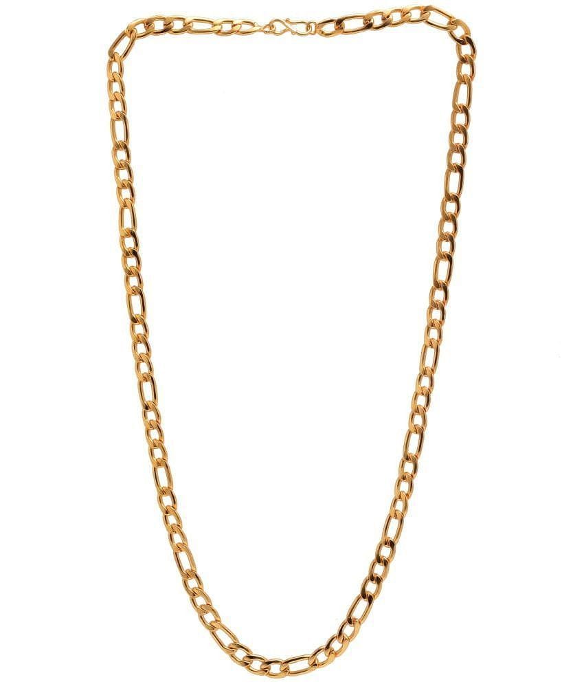 Jewar Mandi - Gold Plated Chain ( Pack of 1 ) - None