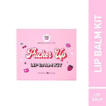 POPxo Makeup Lip Balm Kit - Pucker Up @ 225