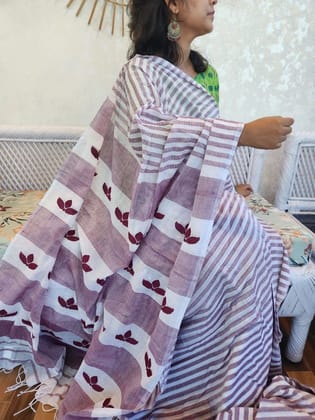 Cotton Handwoven Saree